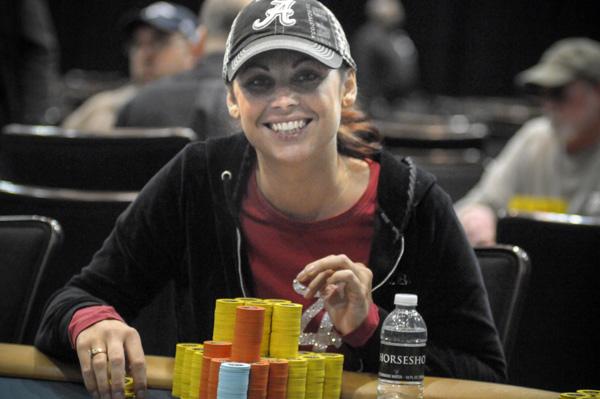 THE TIDE IS ROLLING...CLAUDIA CRAWFORD LEADS MAIN EVENT
