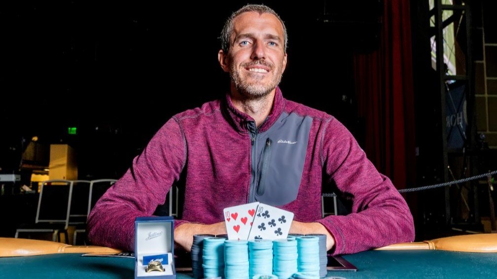 BREK SCHUTTEN WINS $185,594 IN THE HAMMOND WSOP CIRCUIT MAIN EVENT