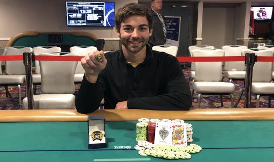 FRANK LAGODICH WINS THE GRAND VICTORIA MAIN EVENT