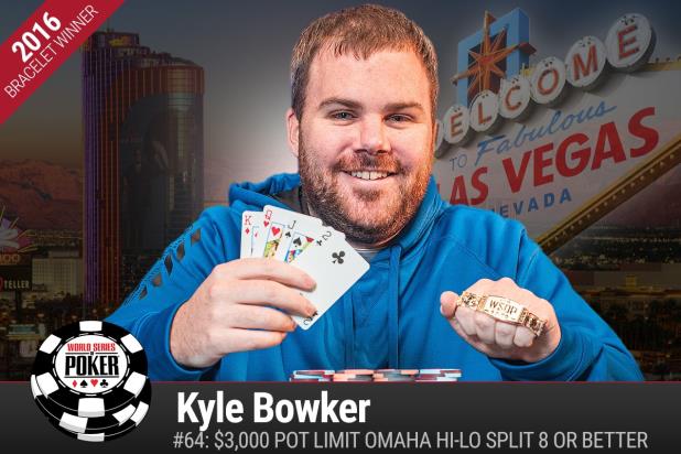 KYLE BOWKER WINS PLO HIGH-LOW SPLIT GOLD BRACELET