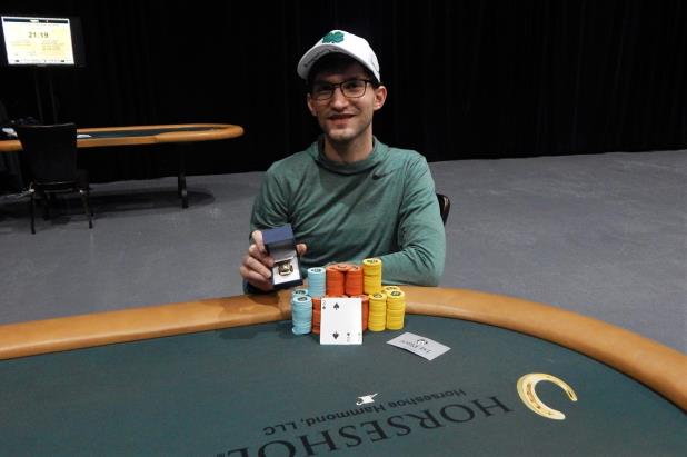 WILL BERRY TOPS HORSESHOE HAMMOND HIGH ROLLER