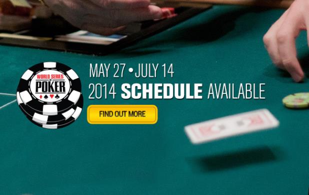 45th ANNUAL WSOP SCHEDULE ANNOUNCED WITH 65 EVENTS ON TAP