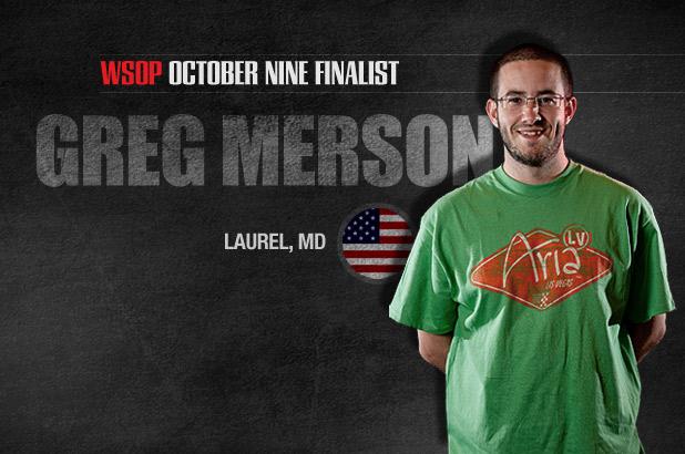 GETTING TO KNOW THE OCTOBER NINE: GREG MERSON