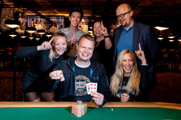 JUHA HELPPI WINS FIRST WSOP BRACELET IN $10,000 LIMIT HOLD'EM