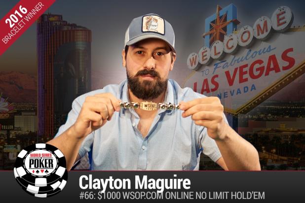CLAYTON MAGUIRE WINS WSOP.COM ONLINE NLHE CHAMPIONSHIP