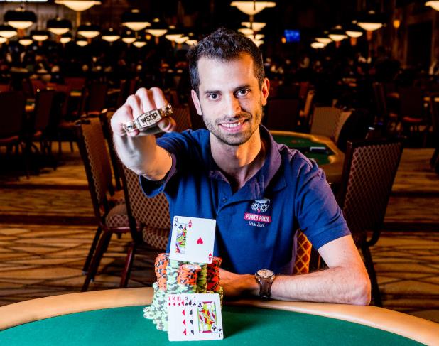 ISRAEL'S SHAI ZURR WINS EVENT #65, $1,000 NO-LIMIT HOLD'EM (30-MINUTE LEVELS)