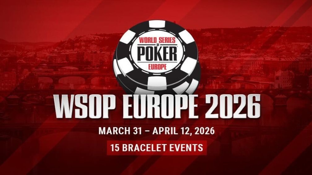 WSOP EUROPE HEADS TO PRAGUE IN 2026