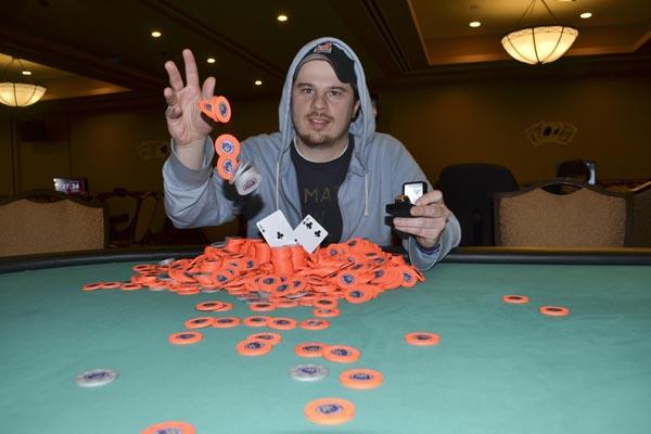 KEVIN MCCOLGAN TAKES CASINO CHAMPIONSHIP WITH WIN IN EVENT #12 AT HARRAH'S PHILADELPHIA