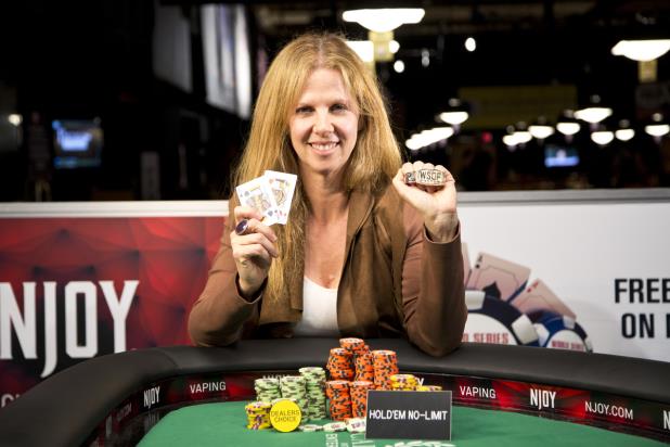 CAROL FUCHS WINS WSOP GOLD BRACELET IN DEALERS CHOICE