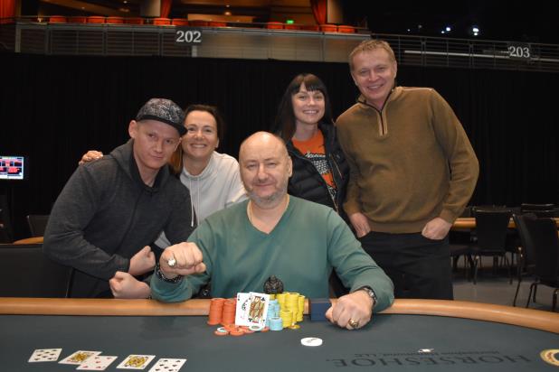 SERGEY SERGEEV TAKES DOWN HORSESHOE HAMMOND HIGH ROLLER
