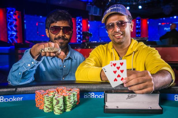 NIPUN JAVA AND ADITYA SUSHANT MAKE HISTORY IN $1,000 TAG TEAM NO-LIMIT HOLD'EM