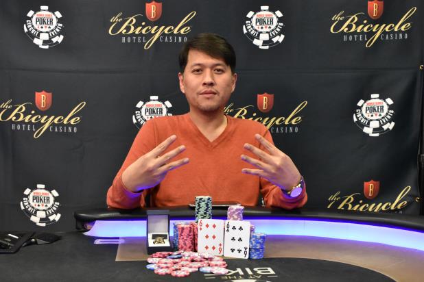 SEAN YU CONQUERS MAIN EVENT AT THE BIKE