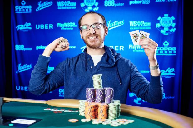 HARRISON GIMBEL SNARES BIG PAYDAY IN EVENT #68, $3,000 NO-LIMIT HOLD'EM
