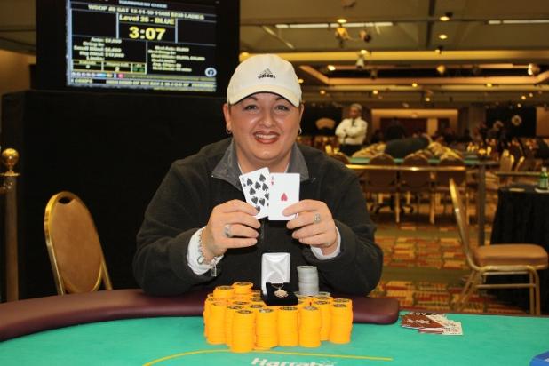 A NEW QUEEN IS CROWNED - DAWN WILNO WINS LADIES EVENT AT HARRAH'S AC