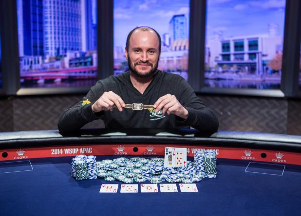 MIKE LEAH CAPTURES 1st BRACELET IN WSOP APAC HIGH ROLLER