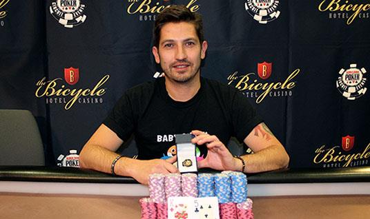YOANN GIMENEZ WINS THE BIKE MAIN EVENT
