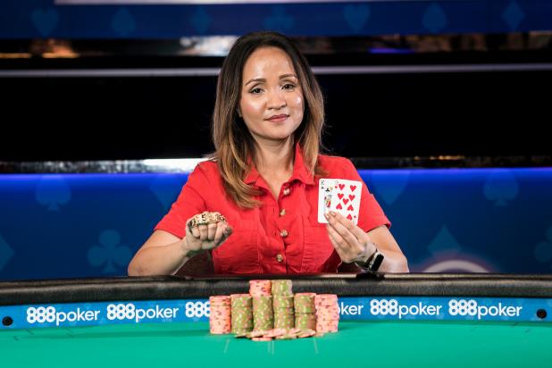 STEPHANIE DAO TRIUMPHS IN $3,000 LIMIT HOLD'EM 6-HANDED