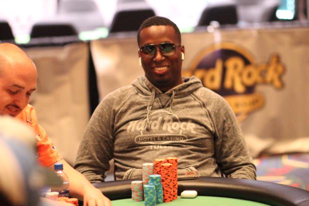 MAURICE HAWKINS LEADS THE FINAL SIX IN THE TULSA HARD ROCK MAIN EVENT