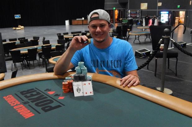 BLAKE BATTAGLIA CAPTURES GOLD IN HORSESHOE HAMMOND MAIN EVENT