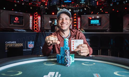 DANIEL WEINMAN GRABS FIRST GOLD BRACELET