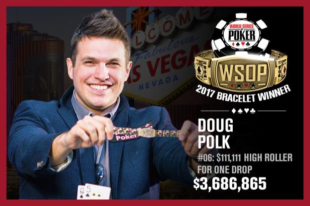 DOUG POLK WINS $111,111 ONE DROP HIGH ROLLER