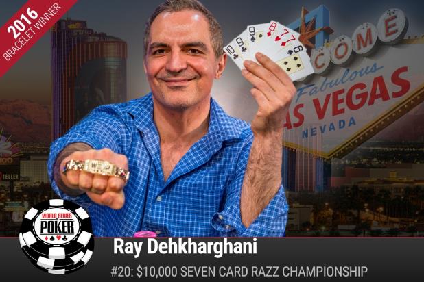RAY DEHKHARGHANI WINS $10K RAZZ CHAMPIONSHIP
