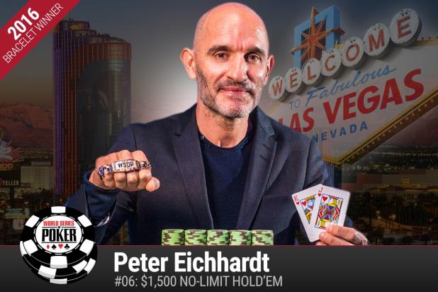 PETER EICHHARDT TAKES $1,500 BUY-IN NO-LIMIT HOLD'EM TITLE