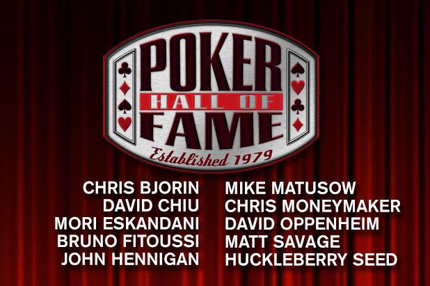 10 FINALISTS FOR 2018 POKER HALL OF FAME UNVEILED
