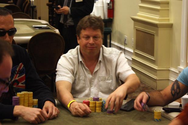 STUART RABIN LEADS MAIN EVENT AT THE BIKE