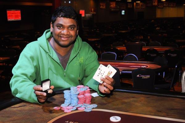RAJA KATTAMURI BESTS AN ALL-TEXAS FINAL TABLE