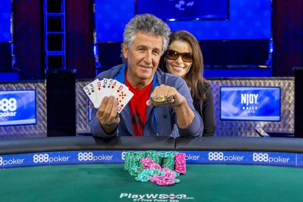 HANI AWAD VICTORIOUS IN HALF OMAHA / HALF STUD MIX