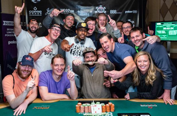 JOEY COUDEN WINS $1,500 PLO8 EVENT