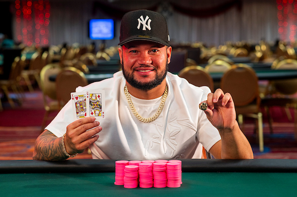 Champion Nelson Capellan Wsop C Ac 0825 E V02 $400 Mini Main Nlh Final Table Giron J G82987