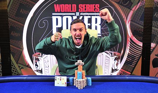 MAX KRUSE SCORES FIRST WSOP BRACELET IN SIX-MAX EVENT AT WSOP EUROPE