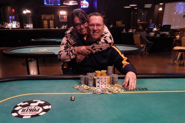 DAVID DAVENPORT WINS HORSESHOE COUNCIL BLUFFS MAIN EVENT