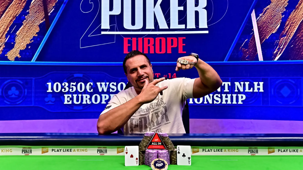 DANIEL PIDUN WINS THE 2025 WSOP EUROPEAN CHAMPIONSHIP MAIN EVENT
