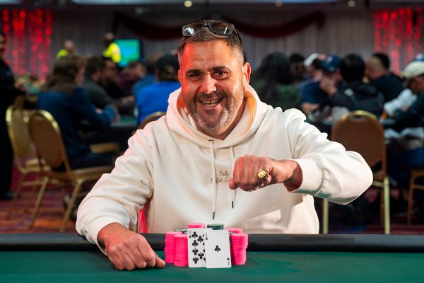 Champion David Kilcoyne Jr Wsop C Ac 0825 E V16 $400 Nlh Grand Master Day 1 Giron J G83645