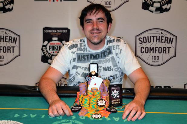 NO REGRETS - TIM WEST WINS CIRCUIT EVENT 4 AT CAESARS PALACE