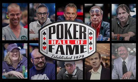 THE WORLD SERIES OF POKER® ANNOUNCES FINALISTS FOR POKER HALL OF FAME