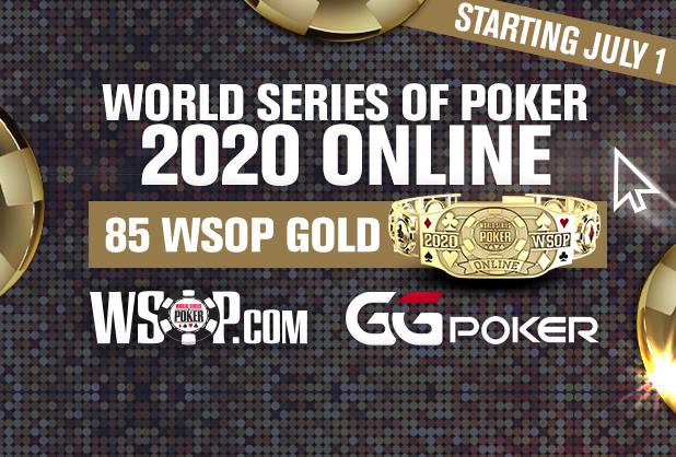 85 WSOP GOLD BRACELETS UP FOR GRABS THIS SUMMER IN WORLD SERIES OF POKER ONLINE TOURNAMENT