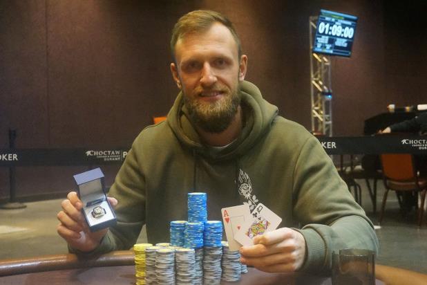 GEDIMINAS USELIS WINS CHOCTAW HIGH ROLLER