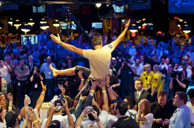 ANTONIO ESFANDIARI PULLS OFF AMAZING TRICK BY WINNING ONE DROP
