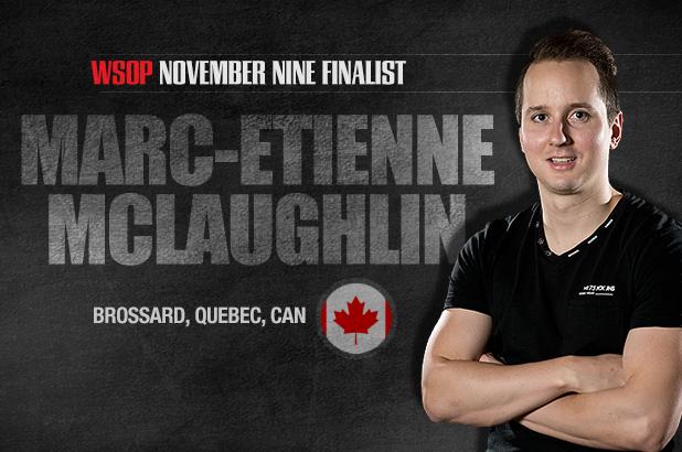 GETTING TO KNOW THE NOVEMBER NINE: MARC-ETIENNE MCLAUGHLIN