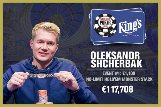 OLEKSANDR SHCHERBAK WINS THE MONSTER STACK