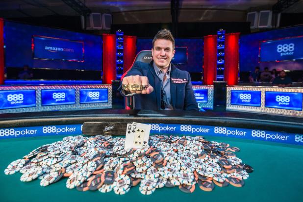 POY CHASE. DOUG POLK TAKES EARLY LEAD AFTER ONE DROP WIN