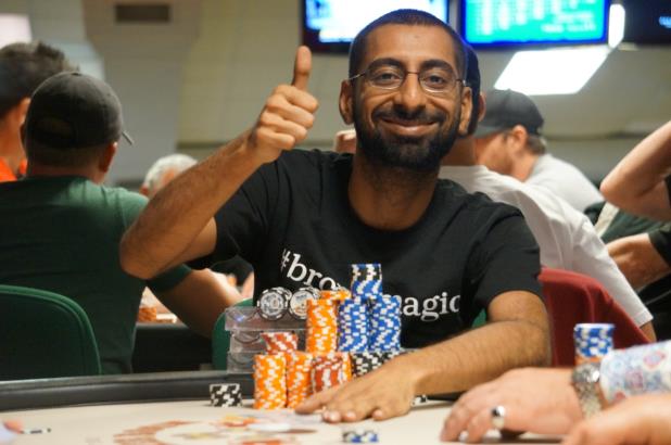 ZO KARIM LEADS DECORATED DAY 2 FIELD IN PALM BEACH MAIN EVENT