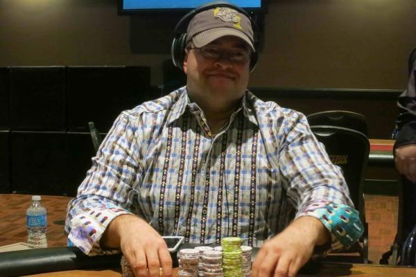 JEFF FIELDER IS ALL SMILES AT CHOCTAW RESORT