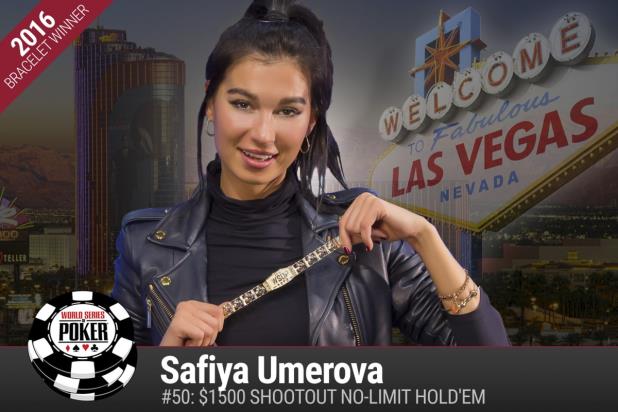 SAFIYA UMEROVA BECOMES SECOND FEMALE GOLD BRACELET WINNER OF 2016 WSOP