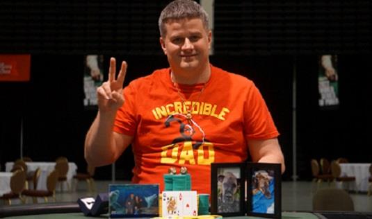 JOE RICE WINS THE TURNING STONE MAIN EVENT