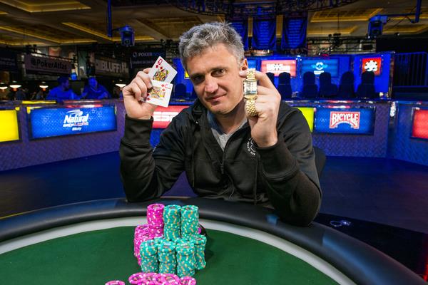 ALEX BILOKUR BESTS THE PROS TO WIN THE POT LIMIT HOLD'EM BRACELET